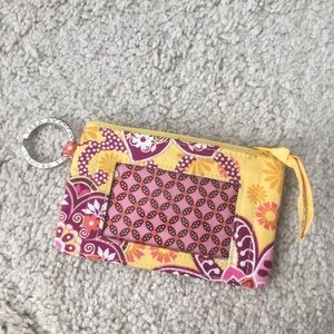 Vera Bradley ID holder Bali Gold